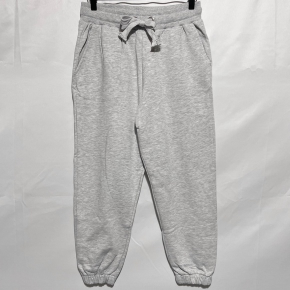 New Collusion Skinny Joggers Sweatpants Heather Grey Size 6 Short Length - Picture 5 of 16